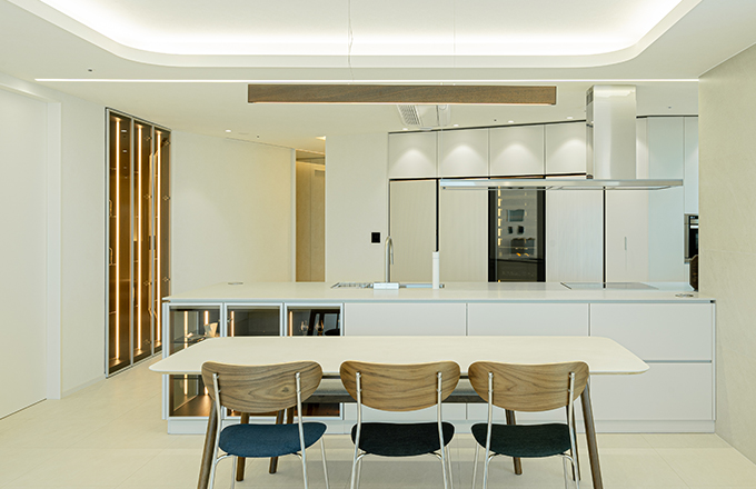 신축아파트의 과감한 리모델링, 48평 송도 아파트 인테리어 현장