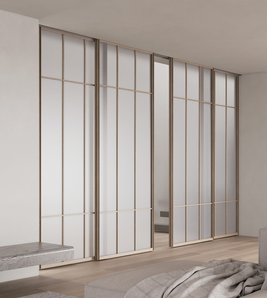 리안 200 라이트간살 슬라이딩 상부구동